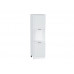 2132*600*580 Шкаф пенал с 2-мя дверцами под технику Барселона Белый/Белый 2132*600*580 Шкаф пенал с 2-мя дверцами под технику Барселона Белый/Белый