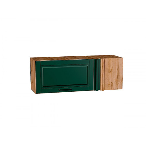 358*1000*350 Шкаф верхний прямой угловой горизонтальный Дублин Special Green