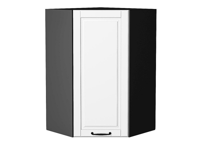 920*600*600 Шкаф верхний угловой Дублин Special White