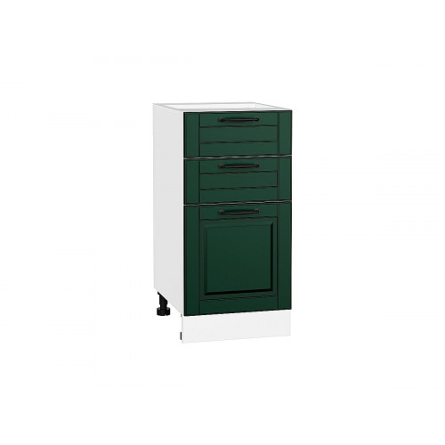816*400* Шкаф нижний с 3-мя ящиками Дублин Special Green