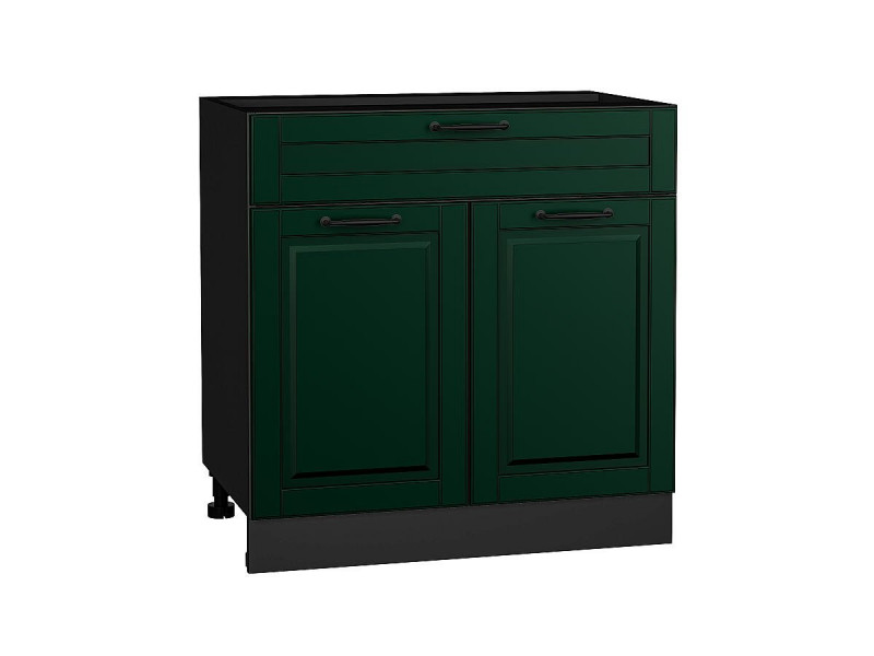 816*800* Шкаф нижний с 2-мя дверцами и ящиком Дублин Special Green