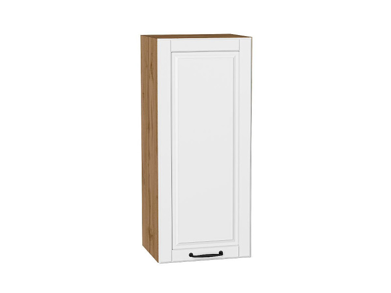 920*400* Шкаф верхний с 1-ой дверцей Дублин Special White