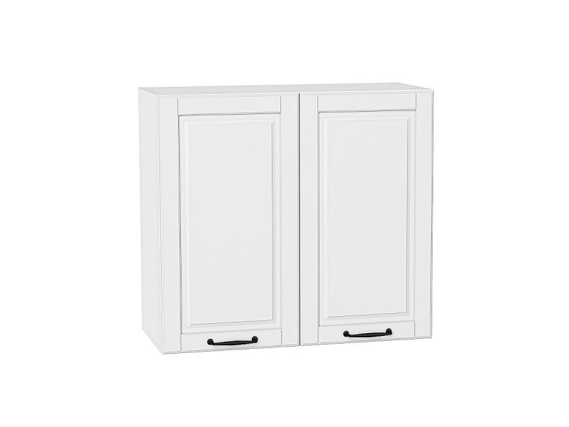 716*800* Шкаф верхний с 2-мя дверцами Дублин Special White