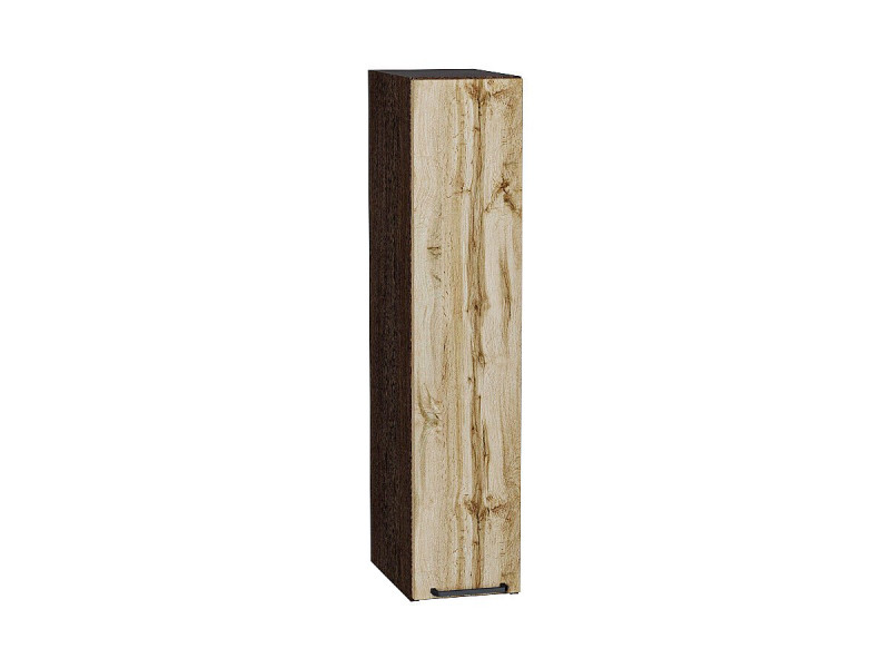 920*200* Шкаф верхний бутылочница Флэт Wotan Oak 2S Graphite