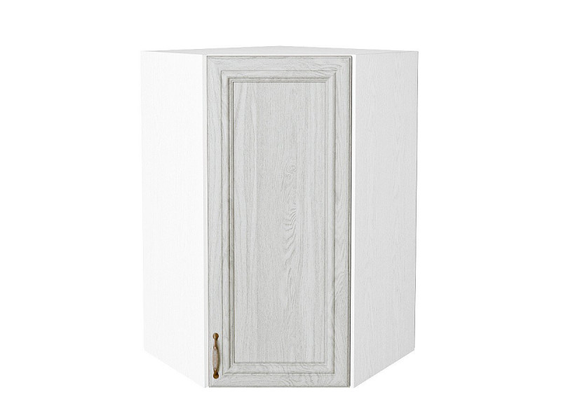 920*600*600 Шкаф верхний угловой Шале White Dreamline Белый