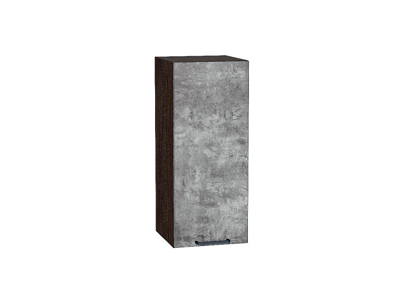 716*300* Шкаф верхний с 1-ой дверцей Флэт Temple Stone 2S Graphite