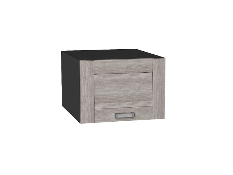 Кухня 358*500*Шкаф верхний горизонтальный глубокий Лофт Cappuccino Veralinga/Graphite