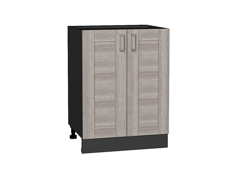 Кухня 816*600*Шкаф нижний с 2-мя дверцами Лофт Cappuccino Veralinga/Graphite