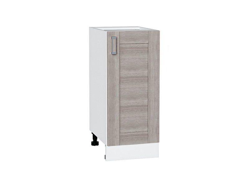 Кухня 816*350*Шкаф нижний с 1-ой дверцей Лофт Cappuccino Veralinga/Белый